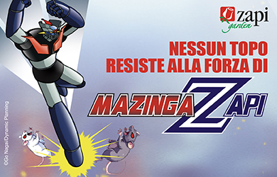 Pagina Pubblicitaria Mazinga Zapi Topicidi