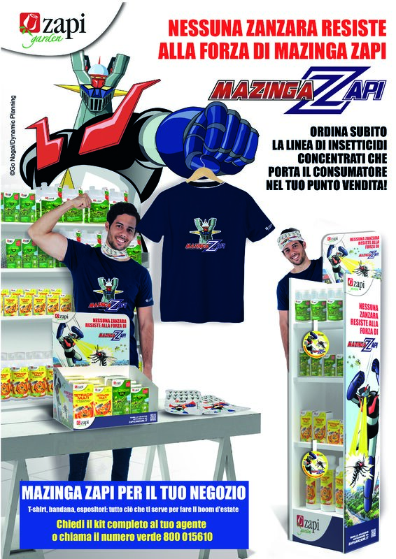 Pagina Pubblicitaria Mazinga Zapi Estate - Trade